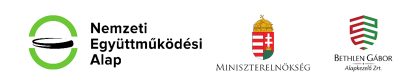 Nemzeti Együttműködési Alap, Miniszterelnökség, Bethlen Gábor Alapkezelő Zrt. logók